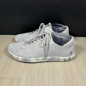 Flux Adapt Trainer Gray M9 W10 Casual Walking Walking Knit Shoes Sneakers EUC